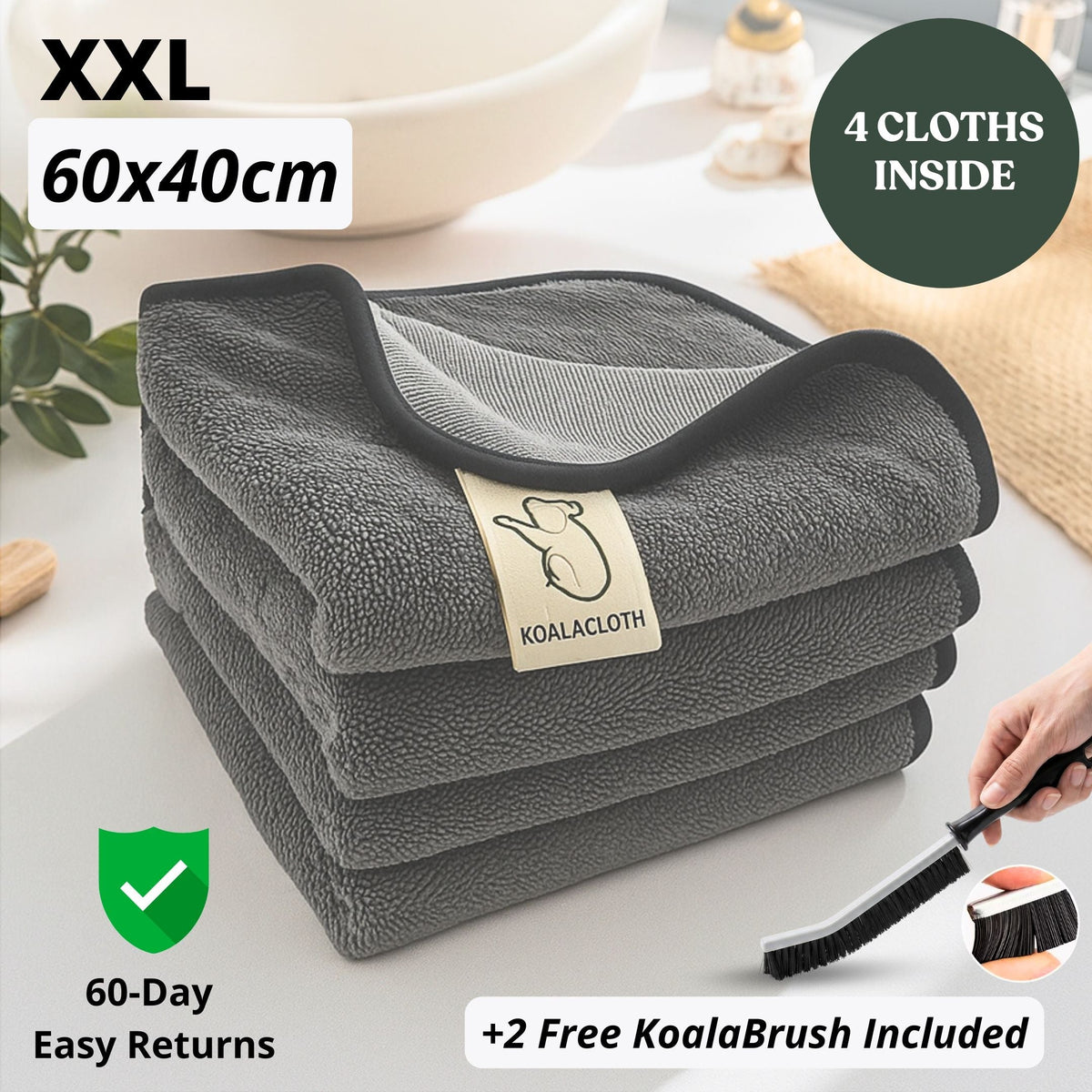 SealShine | Deep Clean Set – 60 × 40 cm