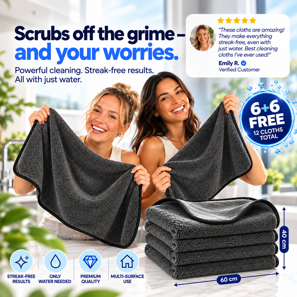 SealShine | Signature Shine Cloth Home Pack – 60 × 40 cm