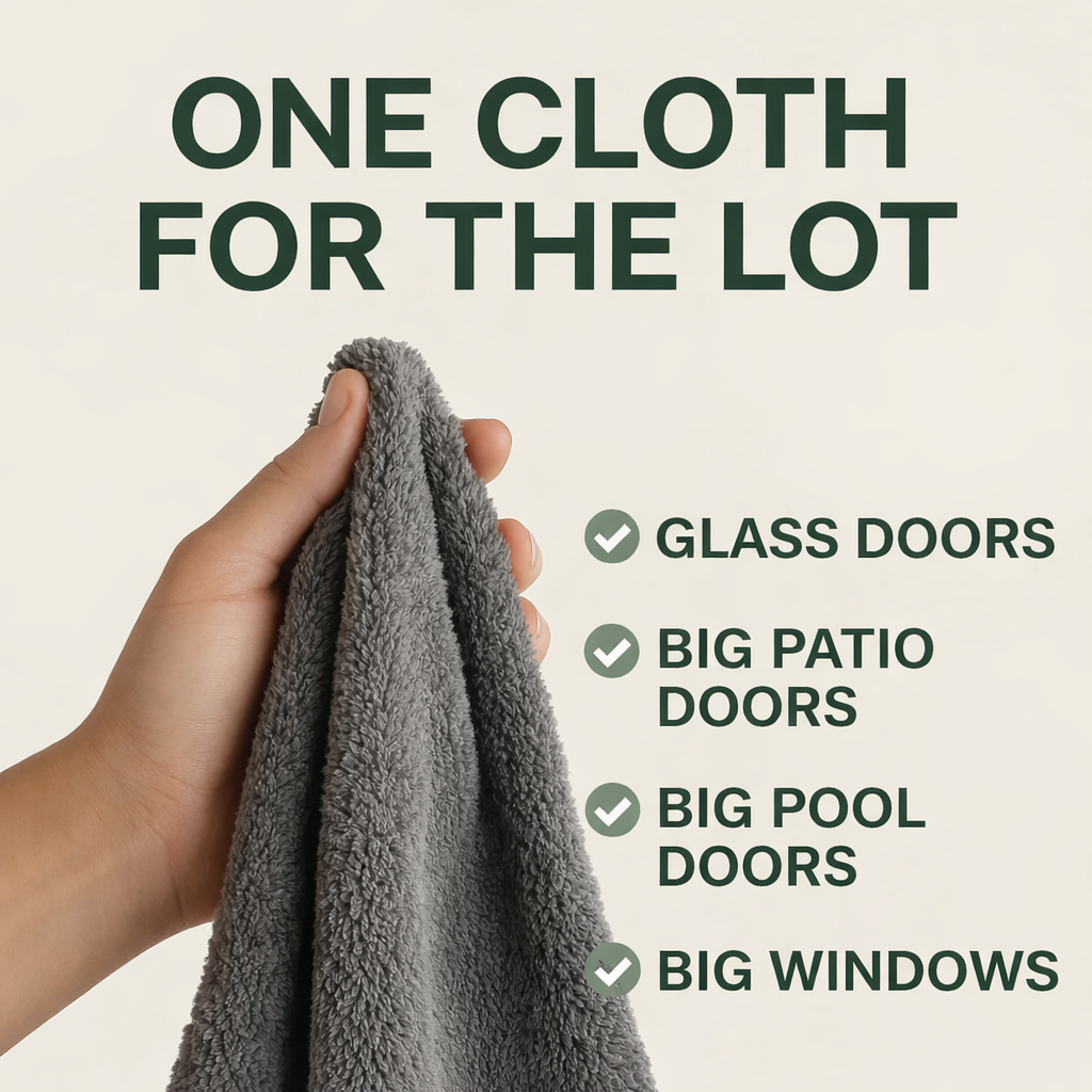SealShine | Window & Glass Shine Cloth – 60 × 40 cm